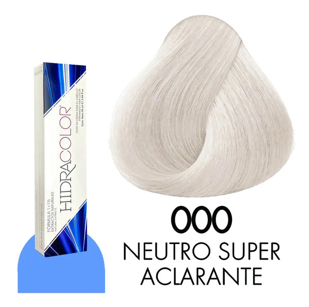 TINTE EN CREMA PARA EL CABELLO HIDRACOLOR FORMULA 1+1/2 CON PROTEINAS Y EXTRACTOS NATURALES GAMA DE COLORES 90 ML