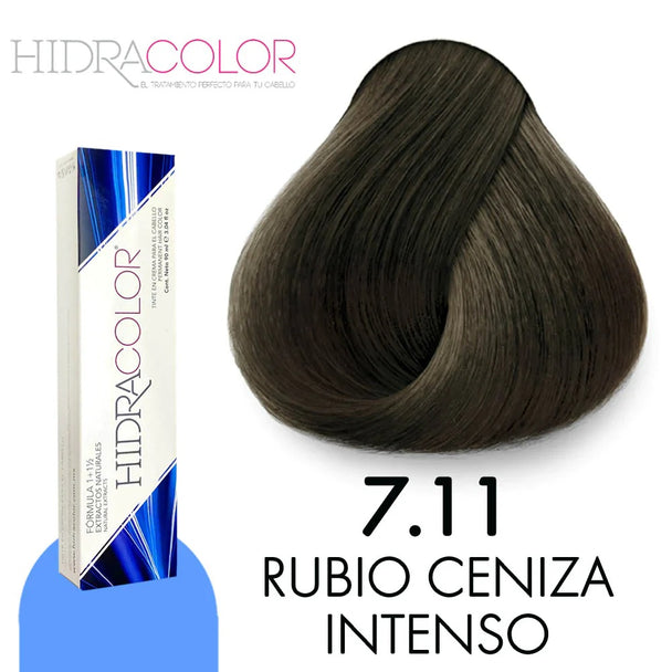 TINTE EN CREMA PARA EL CABELLO HIDRACOLOR FORMULA 1+1/2 CON PROTEINAS Y EXTRACTOS NATURALES GAMA DE COLORES 90 ML