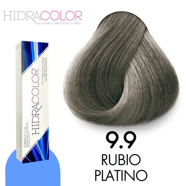 TINTE EN CREMA PARA EL CABELLO HIDRACOLOR FORMULA 1+1/2 CON PROTEINAS Y EXTRACTOS NATURALES GAMA DE COLORES 90 ML