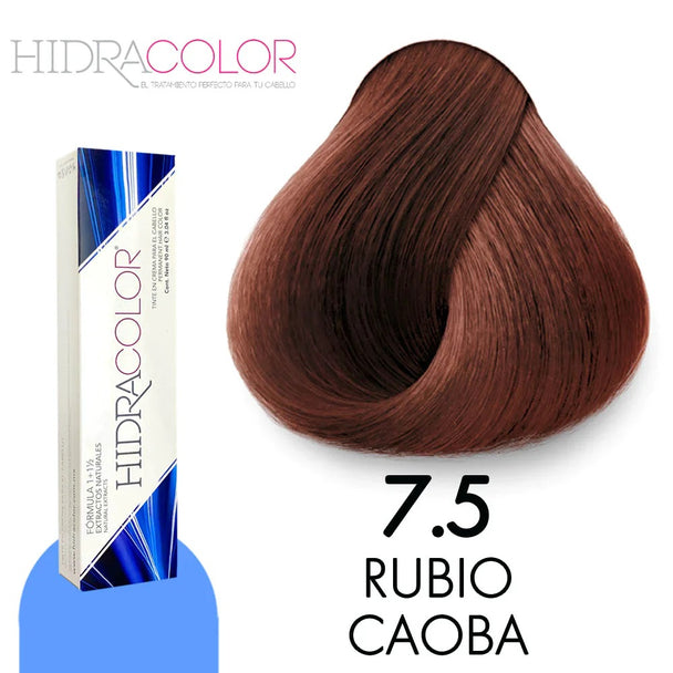 TINTE EN CREMA PARA EL CABELLO HIDRACOLOR FORMULA 1+1/2 CON PROTEINAS Y EXTRACTOS NATURALES GAMA DE COLORES 90 ML
