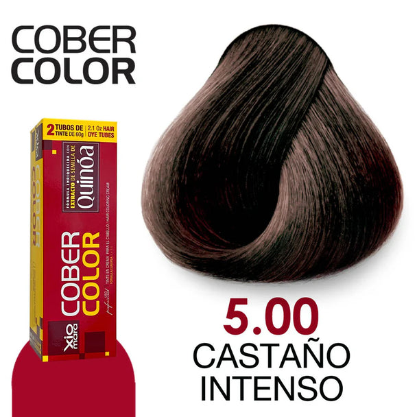 cober color XIOMARA gama colores con extracto de quinoa 2 tubos de tinte de 60gr