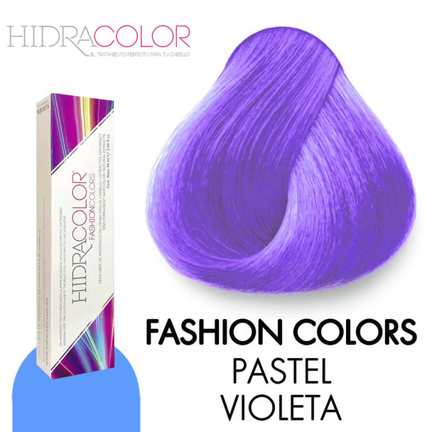 tinte semi permanente HIDRACOLOR fashion colors sin amoniaco con extractos naturales y proteínas 90 ml