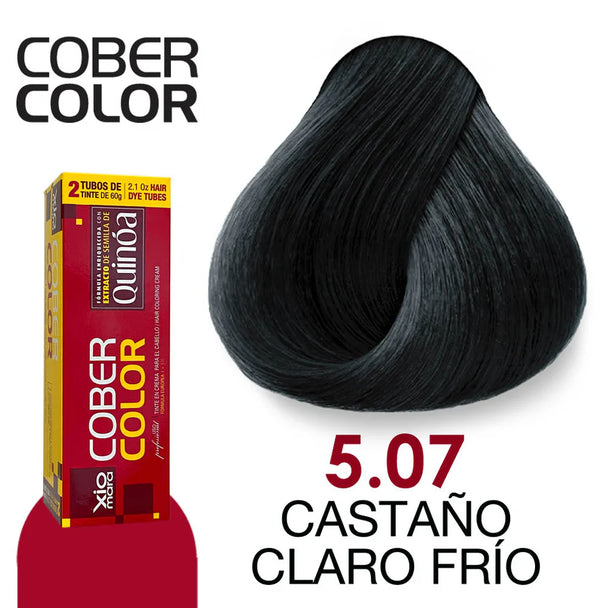 cober color XIOMARA gama colores con extracto de quinoa 2 tubos de tinte de 60gr