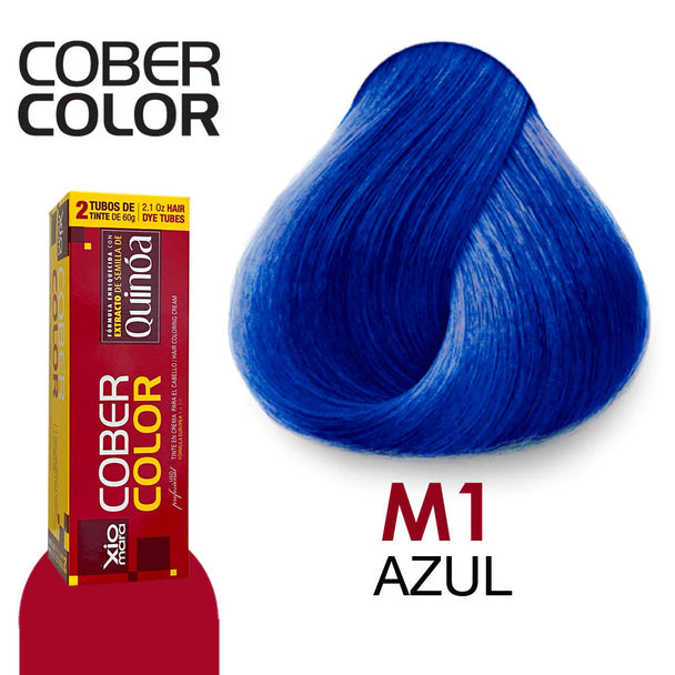 cober color XIOMARA gama colores con extracto de quinoa 2 tubos de tinte de 60gr
