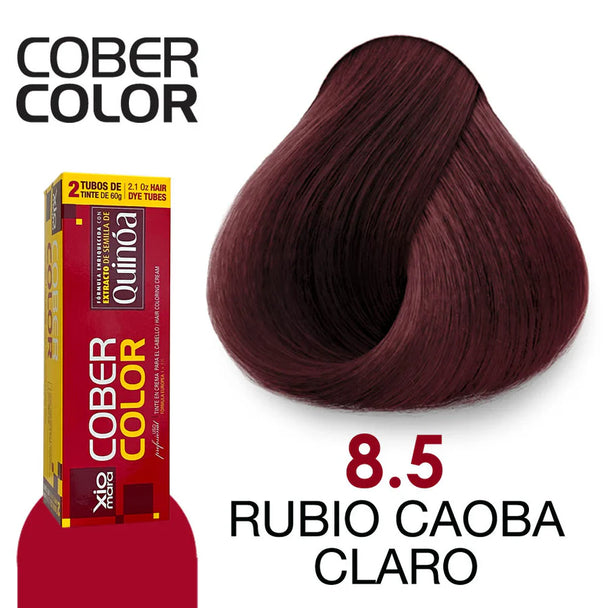cober color XIOMARA gama colores con extracto de quinoa 2 tubos de tinte de 60gr