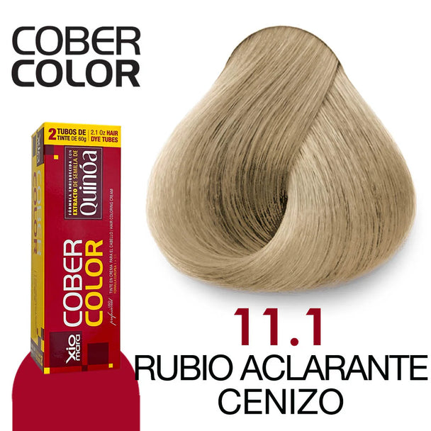 cober color XIOMARA gama colores con extracto de quinoa 2 tubos de tinte de 60gr