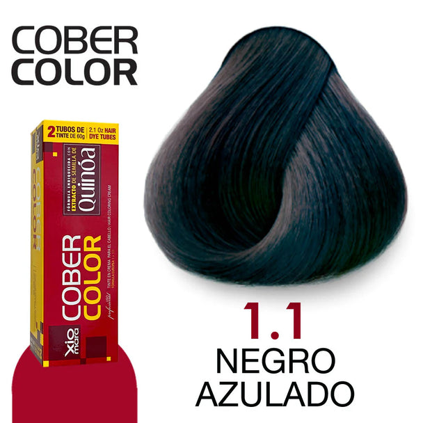 cober color XIOMARA gama colores con extracto de quinoa 2 tubos de tinte de 60gr