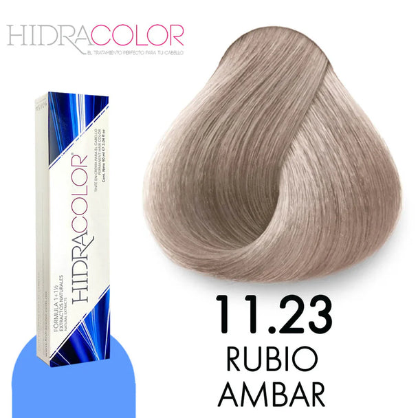 TINTE EN CREMA PARA EL CABELLO HIDRACOLOR FORMULA 1+1/2 CON PROTEINAS Y EXTRACTOS NATURALES GAMA DE COLORES 90 ML