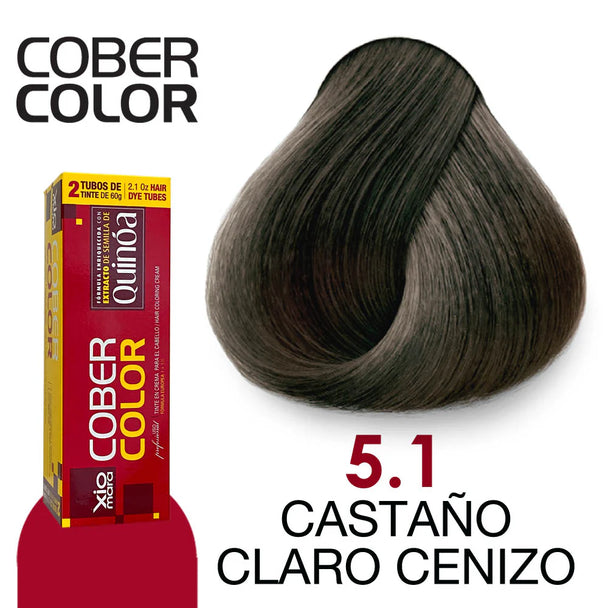 cober color XIOMARA gama colores con extracto de quinoa 2 tubos de tinte de 60gr