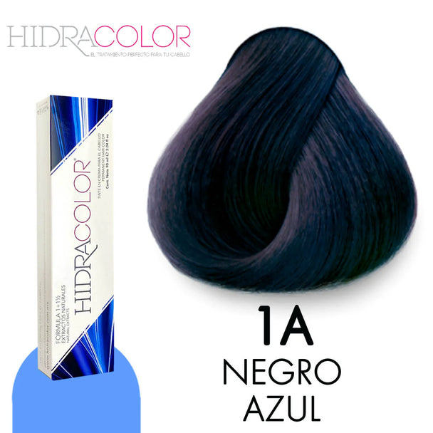 TINTE EN CREMA PARA EL CABELLO HIDRACOLOR FORMULA 1+1/2 CON PROTEINAS Y EXTRACTOS NATURALES GAMA DE COLORES 90 ML