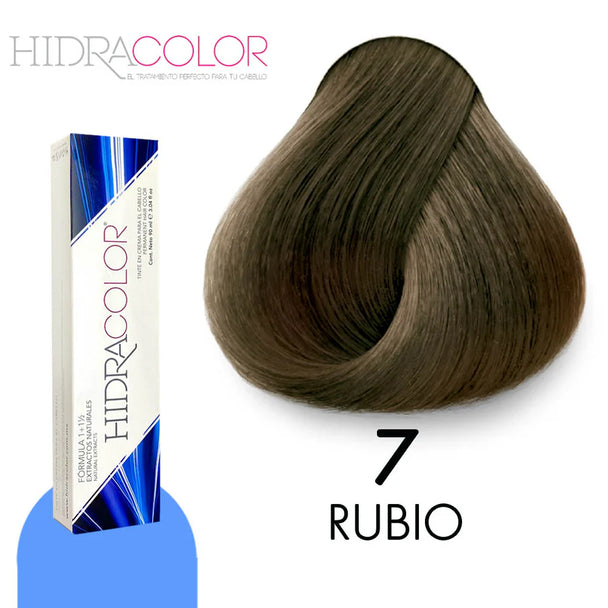 TINTE EN CREMA PARA EL CABELLO HIDRACOLOR FORMULA 1+1/2 CON PROTEINAS Y EXTRACTOS NATURALES GAMA DE COLORES 90 ML