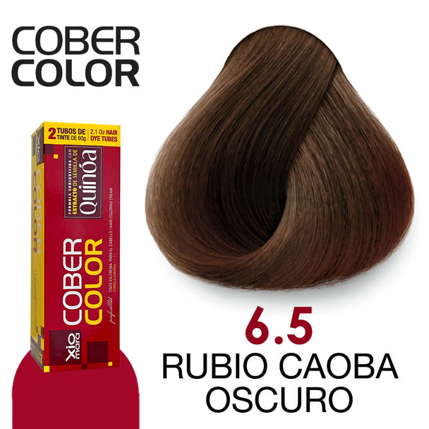 cober color XIOMARA gama colores con extracto de quinoa 2 tubos de tinte de 60gr