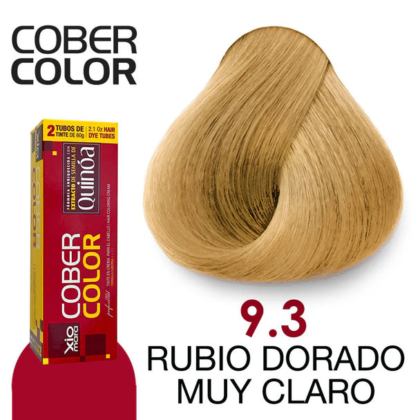 cober color XIOMARA gama colores con extracto de quinoa 2 tubos de tinte de 60gr