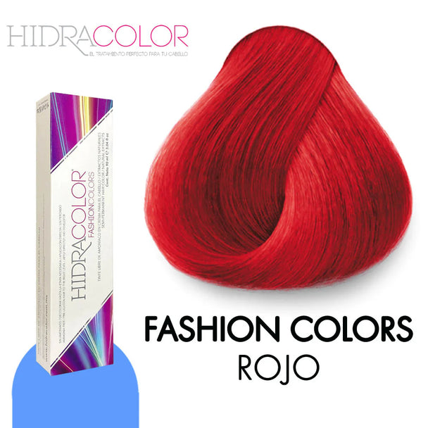 tinte semi permanente HIDRACOLOR fashion colors sin amoniaco con extractos naturales y proteínas 90 ml