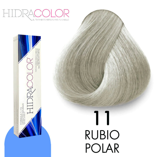 TINTE EN CREMA PARA EL CABELLO HIDRACOLOR FORMULA 1+1/2 CON PROTEINAS Y EXTRACTOS NATURALES GAMA DE COLORES 90 ML