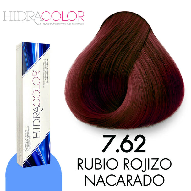 TINTE EN CREMA PARA EL CABELLO HIDRACOLOR FORMULA 1+1/2 CON PROTEINAS Y EXTRACTOS NATURALES GAMA DE COLORES 90 ML