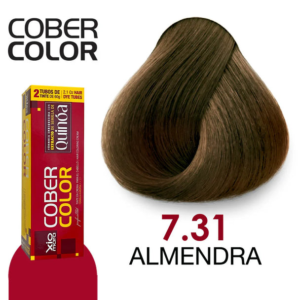 cober color XIOMARA gama colores con extracto de quinoa 2 tubos de tinte de 60gr