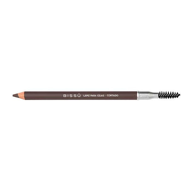 lápiz de madera para cejas con cepillo BISSU varios tonos 1.14 gr