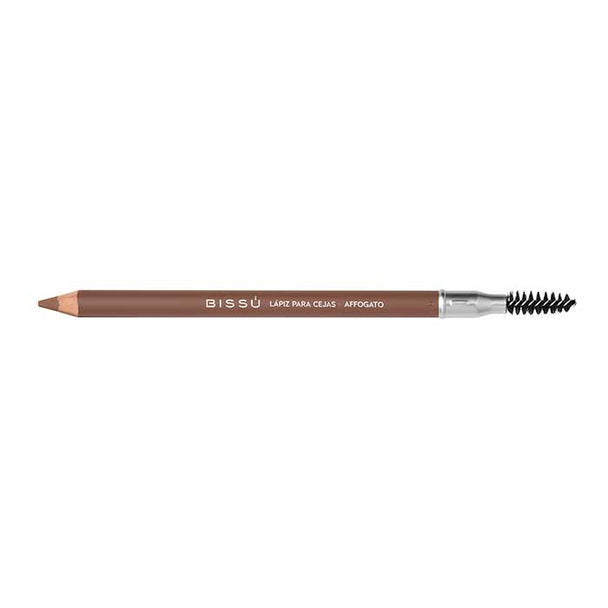 lápiz de madera para cejas con cepillo BISSU varios tonos 1.14 gr