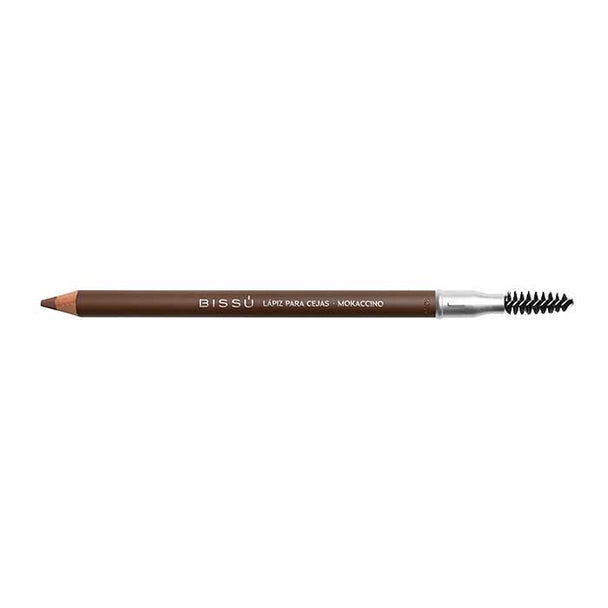 lápiz de madera para cejas con cepillo BISSU varios tonos 1.14 gr