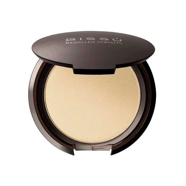 maquillaje compacto para rostro BISSU acabado mate varios tonos 8gr