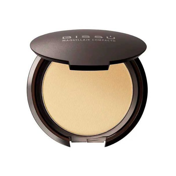 maquillaje compacto para rostro BISSU acabado mate varios tonos 8gr