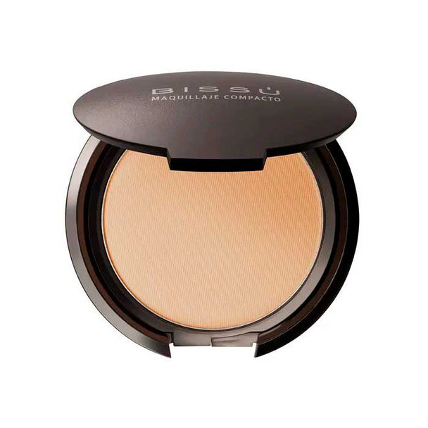 maquillaje compacto para rostro BISSU acabado mate varios tonos 8gr