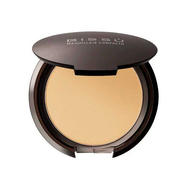 maquillaje compacto para rostro BISSU acabado mate varios tonos 8gr