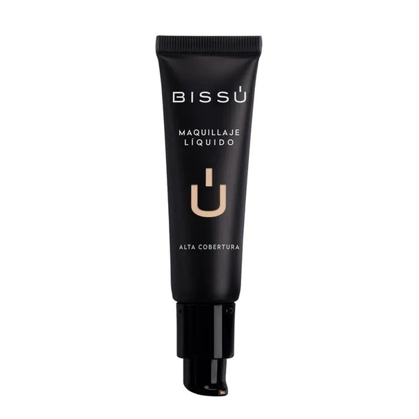 maquillaje liquido de alta cobertura BISSU varios tonos 26.5 gr