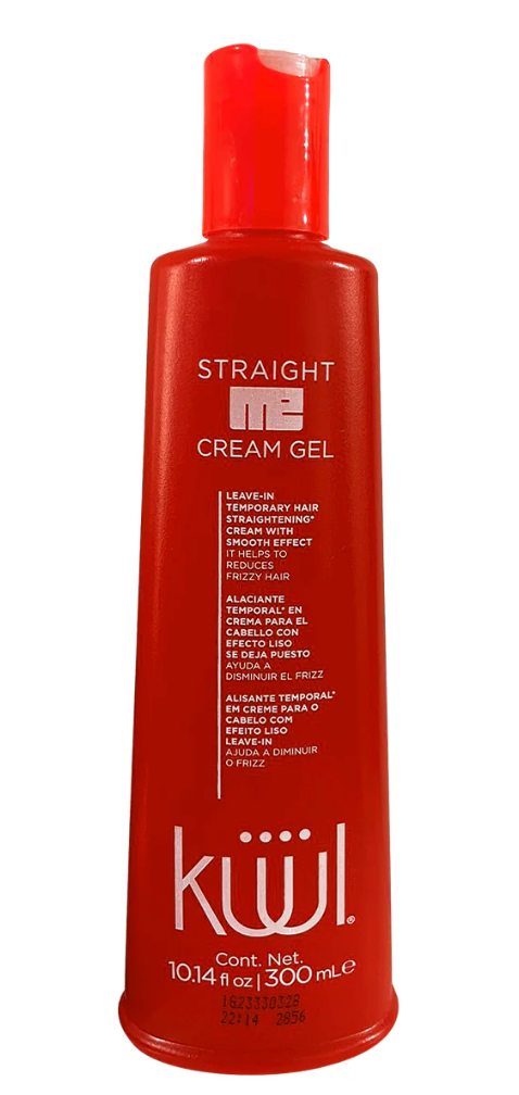 alaciante temporal en crema para el cabello con efecto liso STRAIGHT ME KUUL sin enjuague 300ml