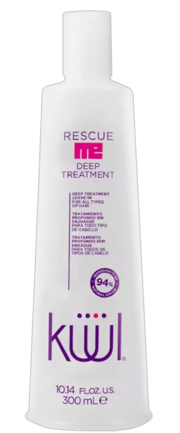 tratamiento profundo para todo tipo de cabello RESCUE ME KUUL sin enjuague 300 ml