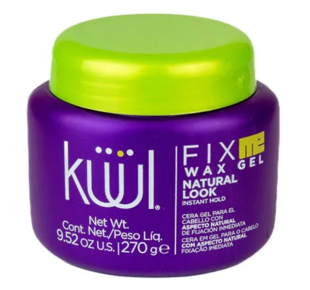 cera gel para el cabello con aspecto natural de fijación inmediata FIX ME KUUL 270 gr