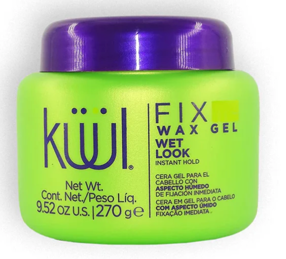 cera gel para el cabello con aspecto húmedo FIX ME KUUL 270gr