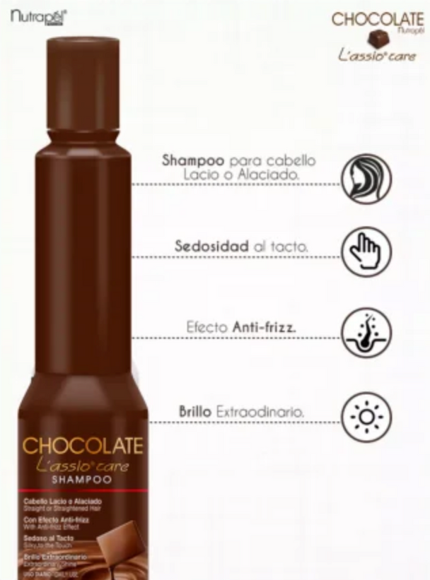 chocolate lassio care shampoo