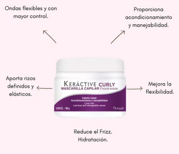 keractive curly mascarilla capilar
