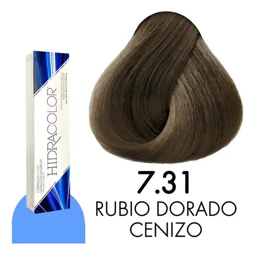 TINTE EN CREMA PARA EL CABELLO HIDRACOLOR FORMULA 1+1/2 CON PROTEINAS Y EXTRACTOS NATURALES GAMA DE COLORES 90 ML