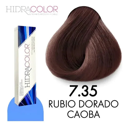 TINTE EN CREMA PARA EL CABELLO HIDRACOLOR FORMULA 1+1/2 CON PROTEINAS Y EXTRACTOS NATURALES GAMA DE COLORES 90 ML