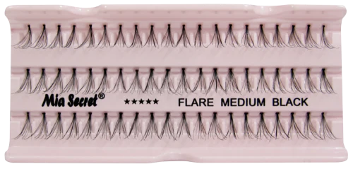 pestañas postizas en grupo MIA SECRET flare mix varios diseños 60 PZS