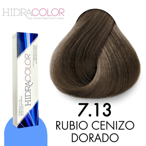 TINTE EN CREMA PARA EL CABELLO HIDRACOLOR FORMULA 1+1/2 CON PROTEINAS Y EXTRACTOS NATURALES GAMA DE COLORES 90 ML