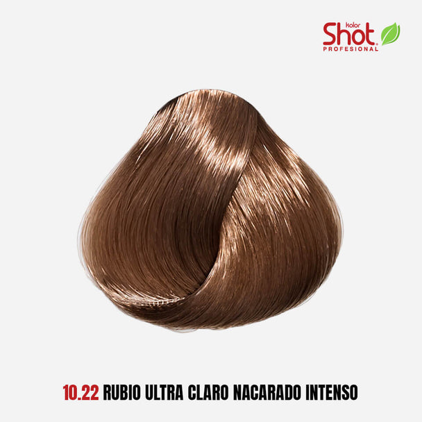 tinte en crema permanente para cabello KOLOR SHOT profesional sin amoniaco 90 gr