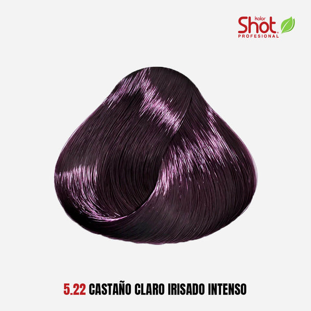 tinte en crema permanente para cabello KOLOR SHOT profesional sin amoniaco 90 gr