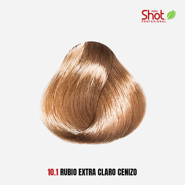 tinte en crema permanente para cabello KOLOR SHOT profesional sin amoniaco 90 gr