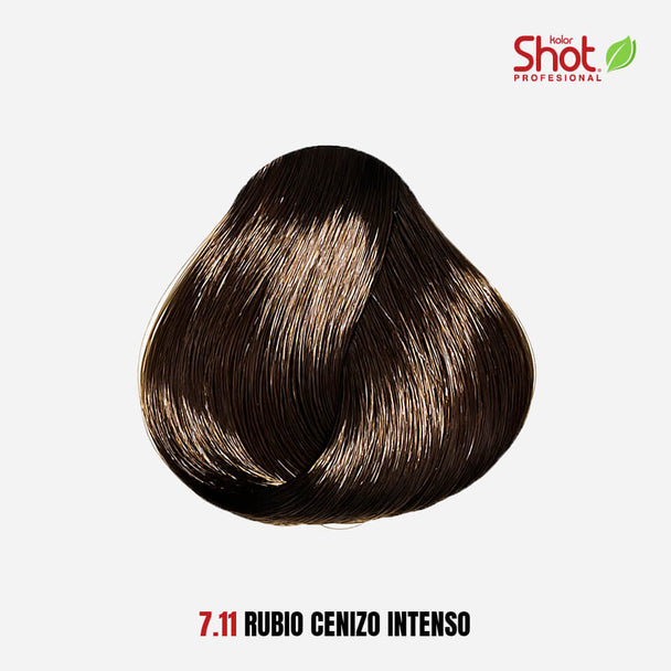 tinte en crema permanente para cabello KOLOR SHOT profesional sin amoniaco 90 gr