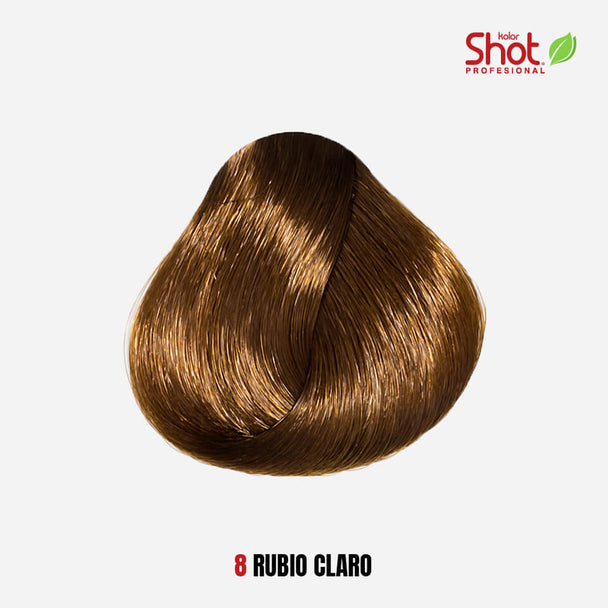 tinte en crema permanente para cabello KOLOR SHOT profesional sin amoniaco 90 gr