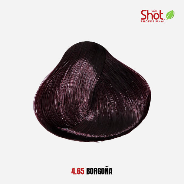tinte en crema permanente para cabello KOLOR SHOT profesional sin amoniaco 90 gr
