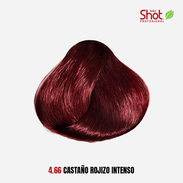 tinte en crema permanente para cabello KOLOR SHOT profesional sin amoniaco 90 gr