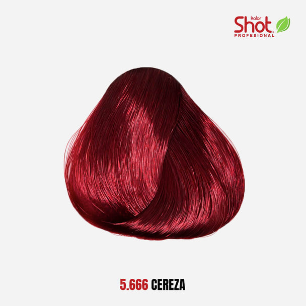 tinte en crema permanente para cabello KOLOR SHOT profesional sin amoniaco 90 gr