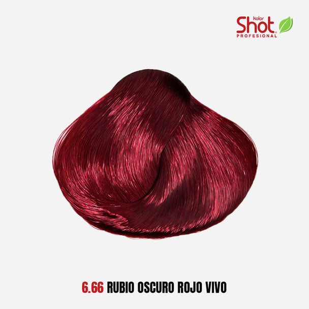 tinte en crema permanente para cabello KOLOR SHOT profesional sin amoniaco 90 gr