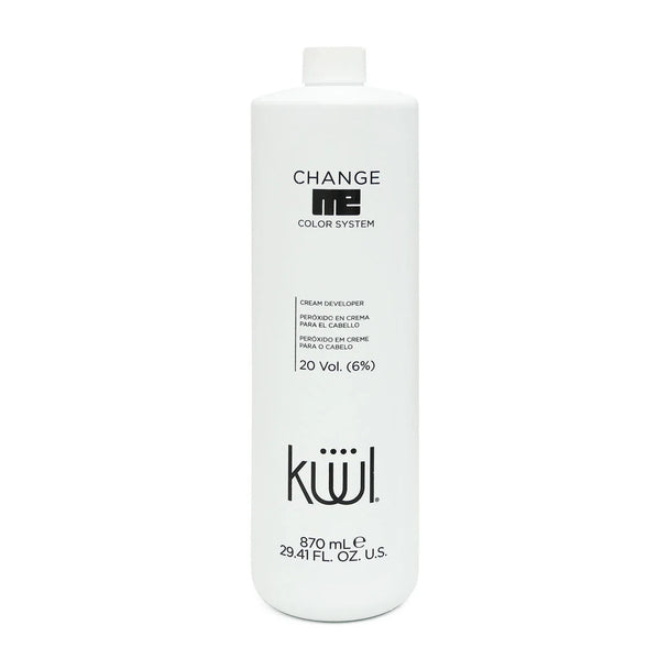 peróxido en crema para cabello CHANGE ME KUUL varios volúmenes 870 ml