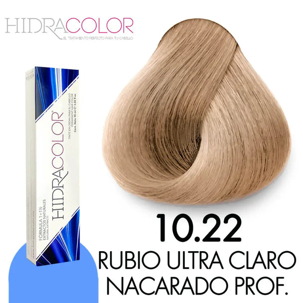 TINTE EN CREMA PARA EL CABELLO HIDRACOLOR FORMULA 1+1/2 CON PROTEINAS Y EXTRACTOS NATURALES GAMA DE COLORES 90 ML